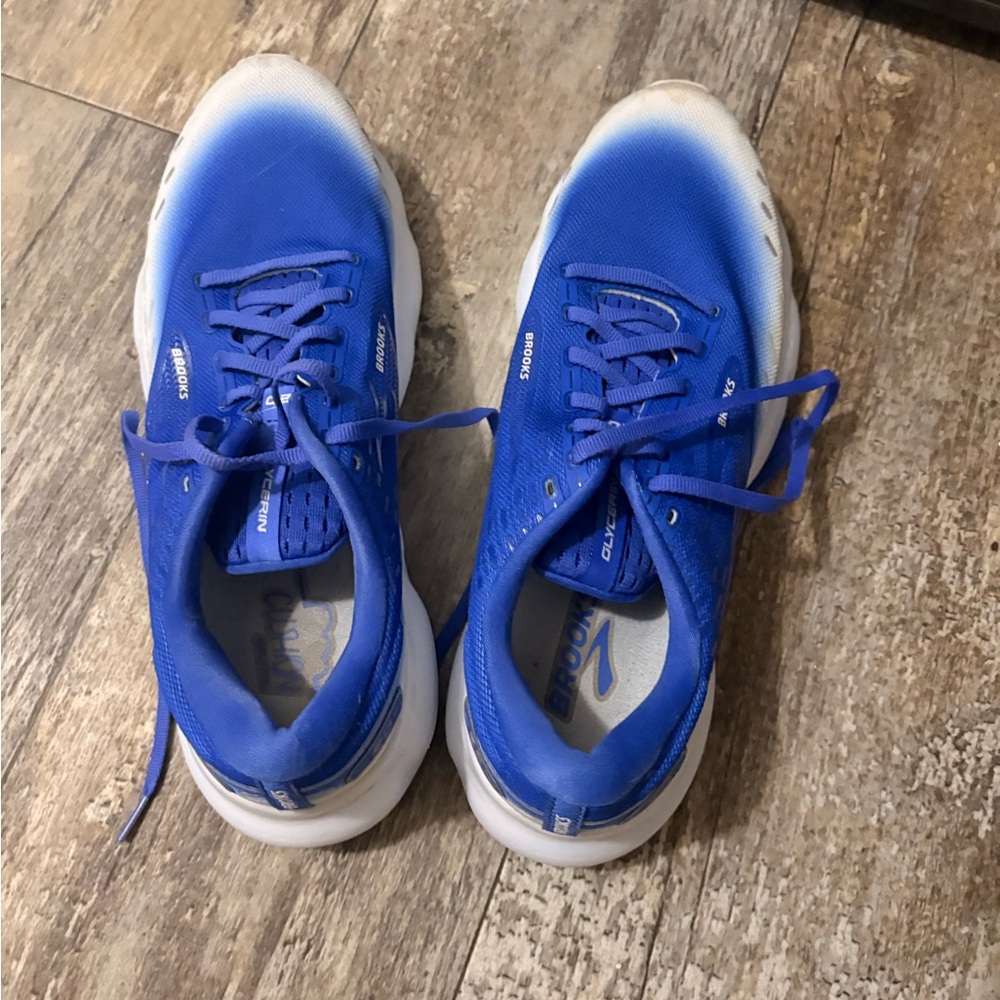 Men’s brooks Blue Athletic Sneakers Glycerin 20 size 12